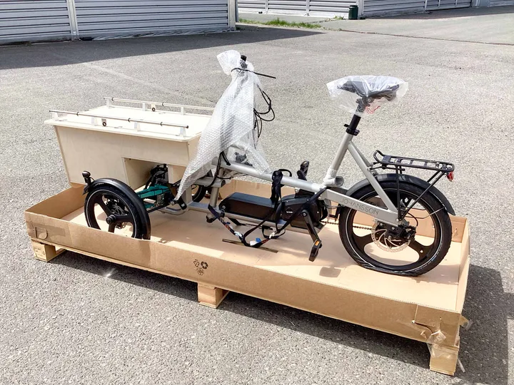 Johansson Oscar S Vario Box Lastenrad / E-Bike Brose Drive S, Enviolo Nabenschaltung